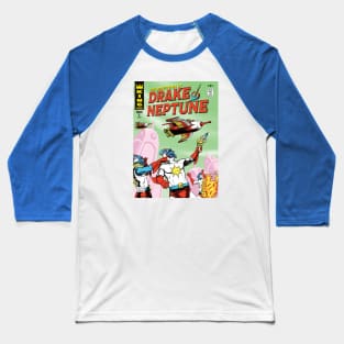 Drake Neptune Comic March 1934 The Parallax Wars Baseball T-Shirt